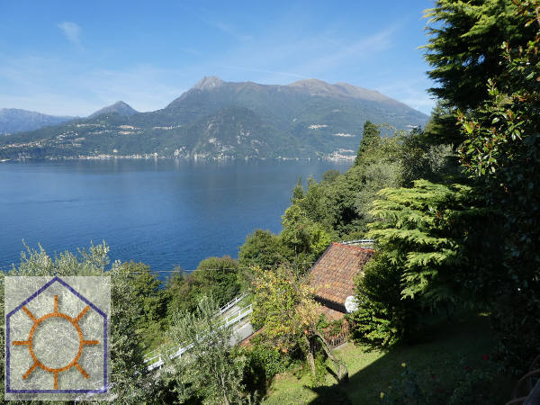 Perledo (LC) : Appartamento in villa con meravigliosa vista lago, terrazza, posti auto